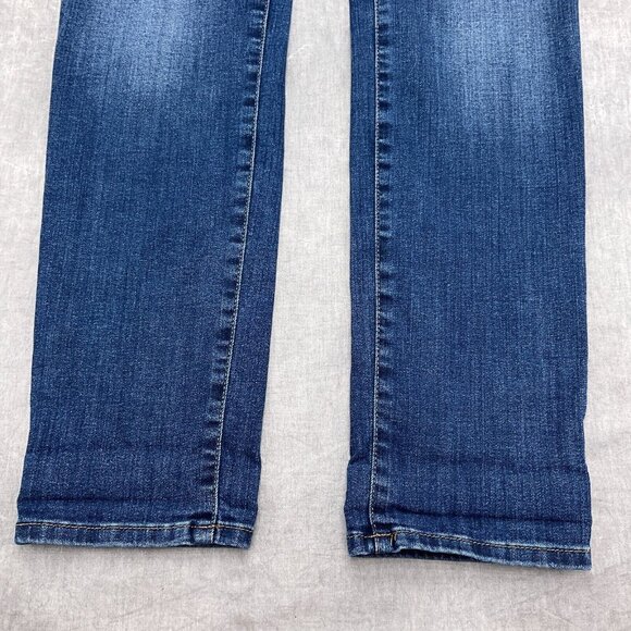 Mavi Jeans Women 31Wx31L Blue Emma Slim Boyfriend Whisker Low Stretch Skinny - Picture 3 of 14